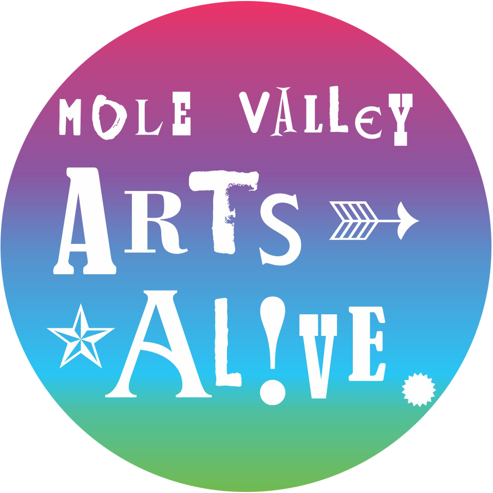 Logo for the Mole Valley Arts Alive Festival